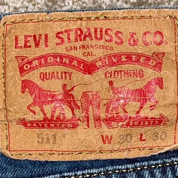 Levi’s‎ 511 Men's Blue Jeans Red Tab - Picture 10 of 14